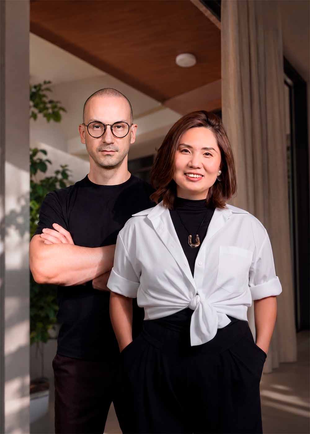 OIC co-founders Clovia Cai and Florian Hofmann